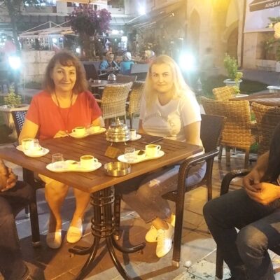 LİTVANYADAN GELEN ÖĞRETMENLERLE BİRLİKTEYDİK