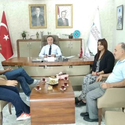 GAZİOSMANPAŞA ÜNİVERSİTESİ REKTÖRÜ TOKATA PROJE İŞBİRLİĞİ İÇİN İNGİLTEREDEN GELEN GLOBAL VİSİON 2000 YETKİLERİ İLE GÖRÜŞTÜ