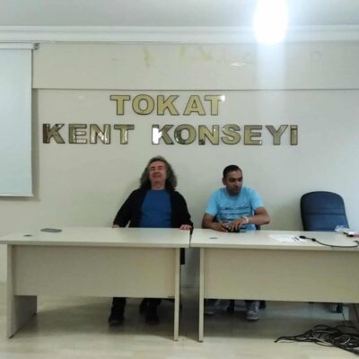 TOKAT KENT KONSEYİ BAŞKANI İNGİLİZ TEMSİLCİLERİ KABUL ETTİ