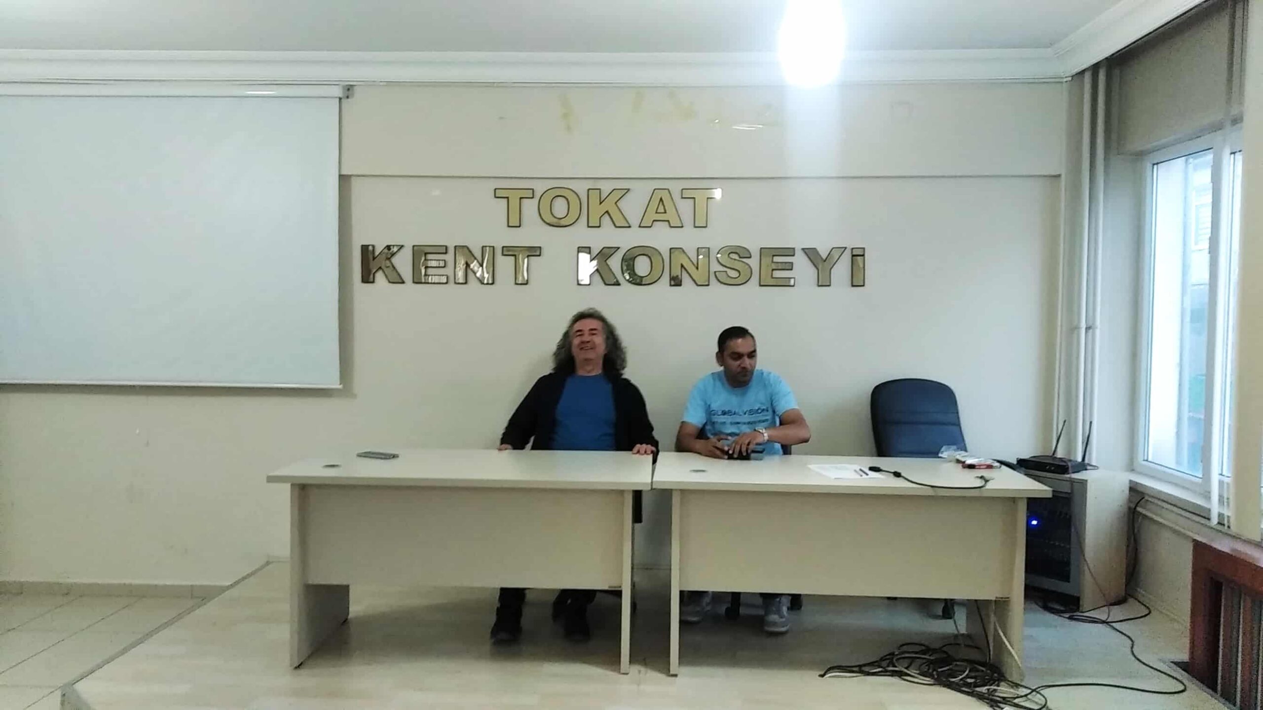 TOKAT KENT KONSEYİ BAŞKANI İNGİLİZ TEMSİLCİLERİ KABUL ETTİ