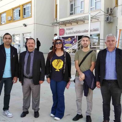 YEŞİLIRMAK MTAL MÜDÜRÜ SAYIN ÇABUKLA İNGİLİZ MİSAFİRLER GÖRÜŞTÜ