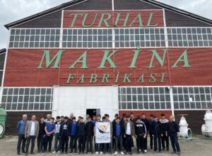 Tokat MTAL Öğrencileri Turhal Makine Fabrikasını Gezdi