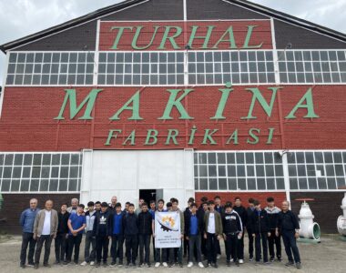 Tokat MTAL Öğrencileri Turhal Makine Fabrikasını Gezdi