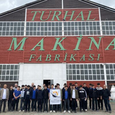 Tokat MTAL Öğrencileri Turhal Makine Fabrikasını Gezdi
