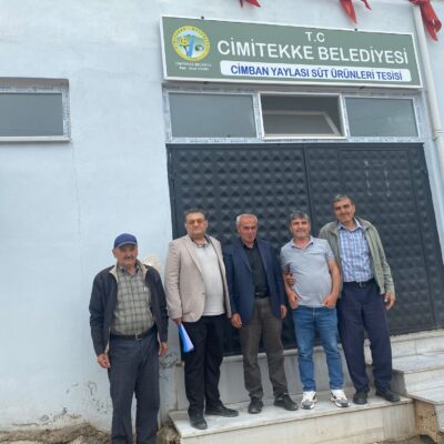 TEKMED Derneği Cimitekke Belediyesini Ziyaret Etti