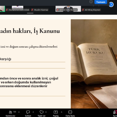 İzmir’de İsveç İstanbul Başkonsolosluğu Destekli Projede Eğitim Programı Tamamlandı