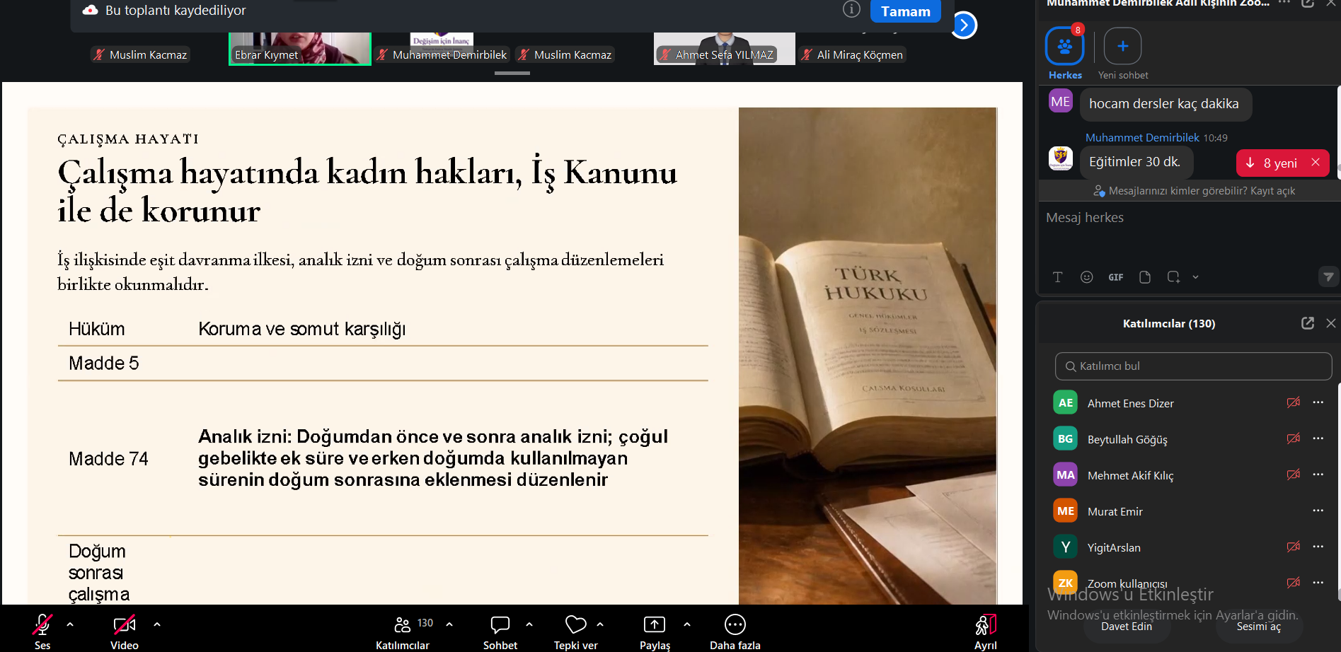 İzmir’de İsveç Konsolosluğu Destekli Projede Eğitim Programı Tamamlandı